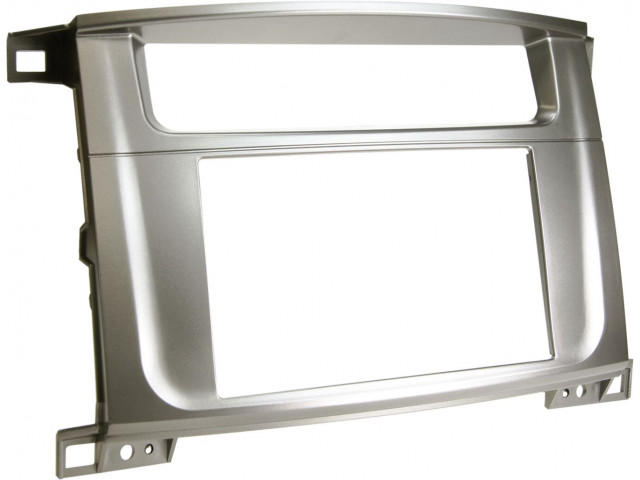 2-DIN Paneel Toyota Land Cruiser - Lexus LX-Serie 2003-2007 Kleur: Antraciet Zilver 