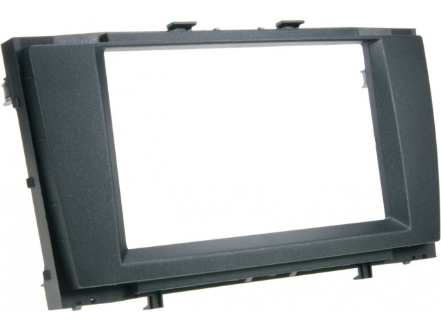 2-DIN Paneel Toyota Avensis 2009-2015 Kleur: Zwart