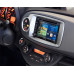 2-DIN Paneel Toyota Yaris 2011-2014 Kleur: Zilver