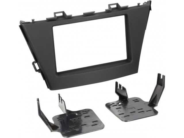 2-DIN Paneel Toyota Prius V 2012-2019 Kleur: Zwart (METRA)