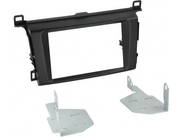 2-DIN Paneel Toyota RAV4 2013-2018 Kleur: Zwart