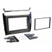 2-DIN frame Volkswagen Polo 2014-2017 Piano Zwart