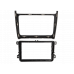 2-DIN frame Volkswagen Polo 2014-2017 Zilver