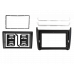 2-DIN frame VW Polo 2014-2017 Zwart