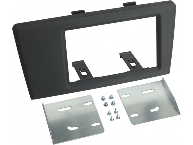 2-DIN Paneel Volvo S60/ V70/ XC70 2000-2003 - Kleur: zwart