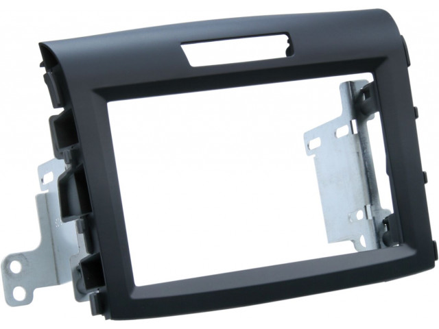 2-DIN Paneel Honda CR-V 2012-2015 Kleur: Rubbertouch Zwart