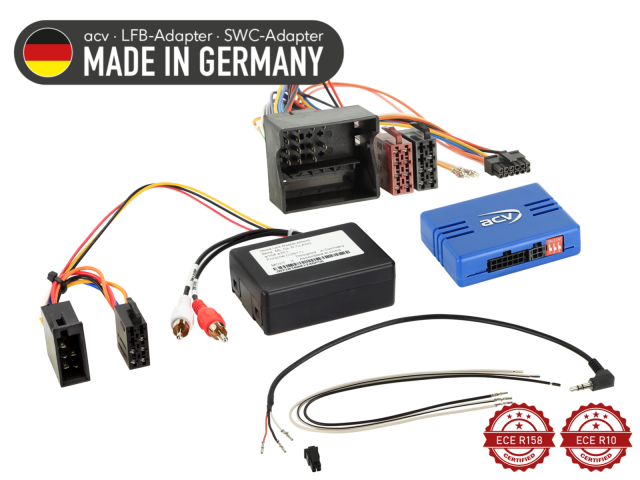S.W.I. Mercedes voertuigen Quadlock Multilead Amp