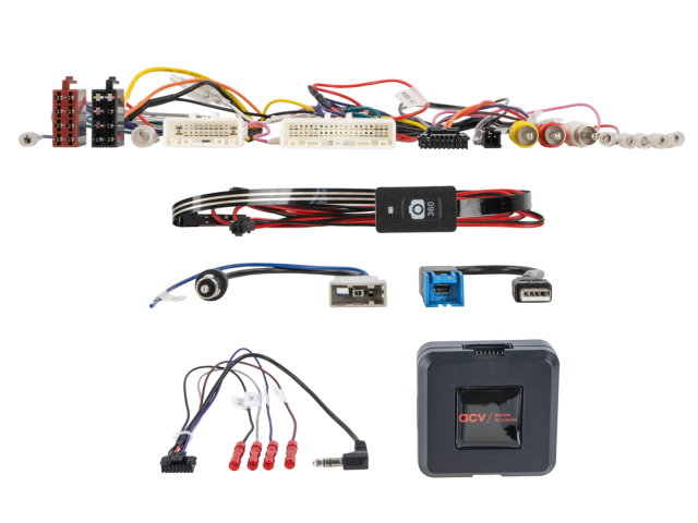 S.W.I. Nissan Voertuigen 20Pin/40Pin Multilead 360 Camera (42sns024)