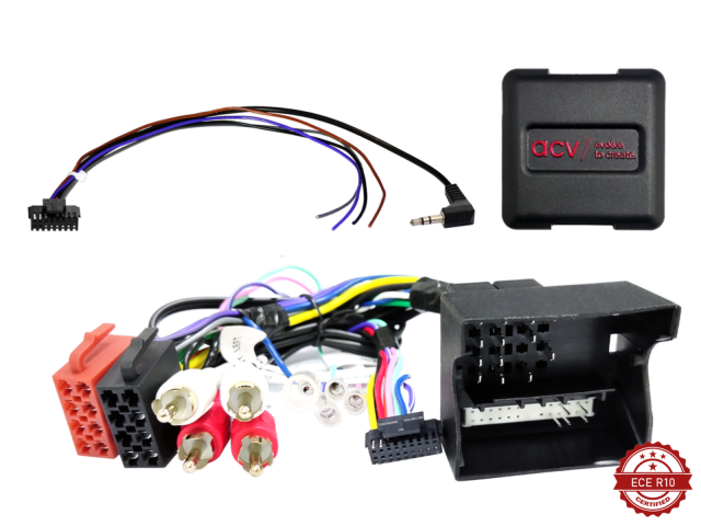 S.W.I. Audi A3/A4/A6/R8/TT Quadlock Multilead Amp >RCA