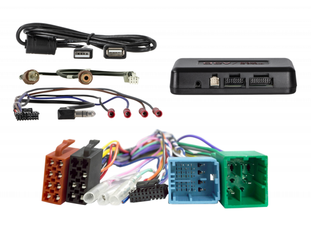 S.W.I. + Info adapter incl. lead Citroen/ Fiat/ Opel/  VoertuigenMultilead (43uft03)