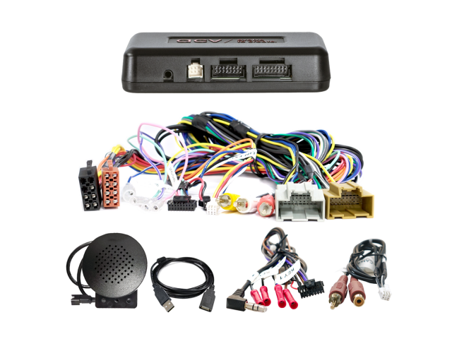 S.W.I. + Info Adapter voor Opel Astra K 2015-2019 20Pin curry/grijs Multilead
