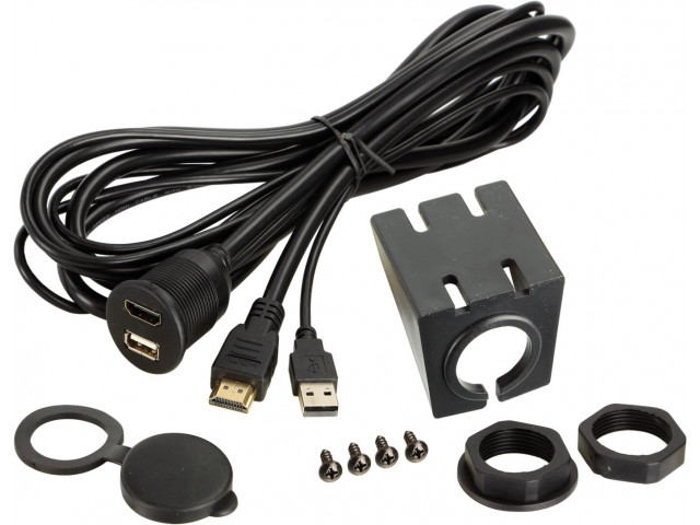 Universal USB / HDMI Installation port -> USB + HDMI