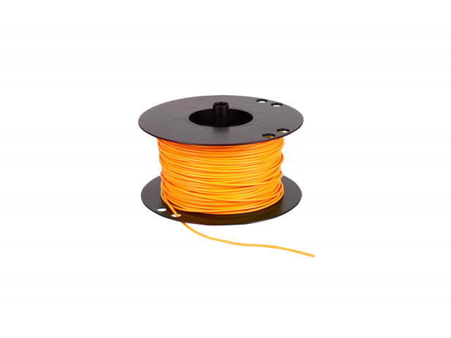 Voedingskabel haspel 0.75 mm² oranje 100 Meter