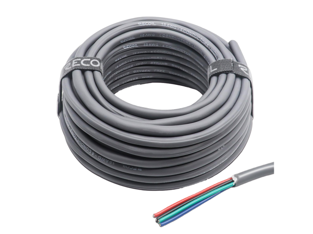 Recoil 18-AWG Multipurpose Cable 4 aderig, 1.0mm2 (30,4m)