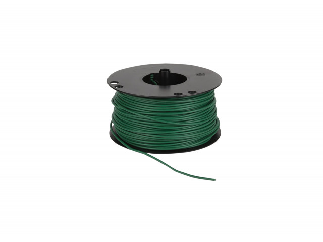 Voedingskabel haspel 1.50 mm² groen 100 Meter