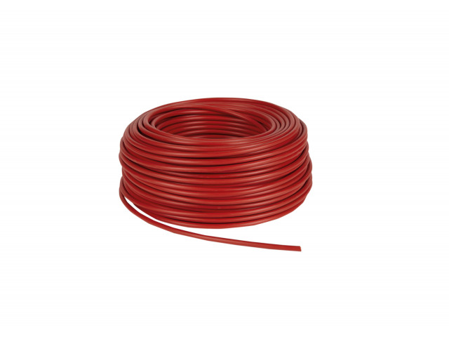 Voedingskabel in doos 6 mm² rood 50 Meter