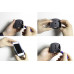 Apple iPhone 5 / 12 Mini / 13 Mini / SE verstelbare houder met swivelmount. Met hoes