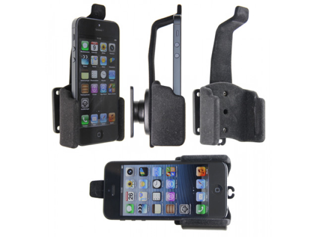Apple iPhone 5 / SE Passieve houder met swivelmount verticaal en horizontaal