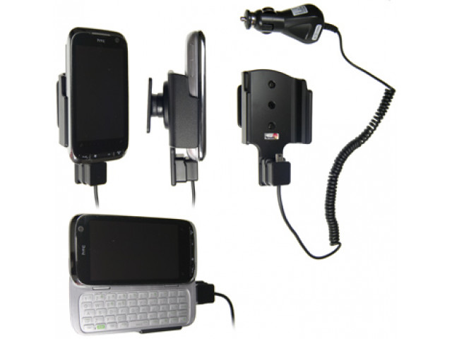 HTC Touch Pro 2 Actieve houder met 12/24V lader. Let op: Uitlopend artikel, Kan niet retour!