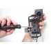 BlackBerry 9800/9810 Actieve houder met 12/24V lader. Let op: Uitlopend artikel, Kan niet retour!