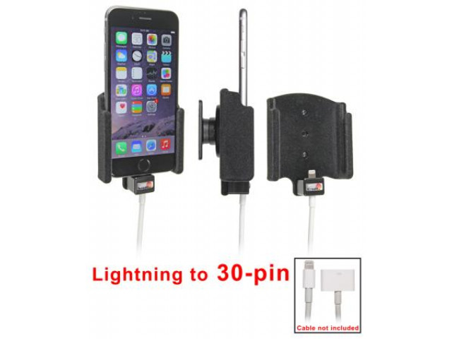 Apple iPhone 6/6S en 7  Passieve houder. Originele lightning naar 30-pin adapter kabel (Gestoffeerd)