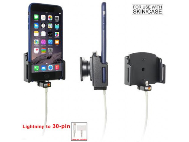 Apple iPhone 6Plus / 6SPlus / 7Plus / 8Plus / X / Passieve verstelbare houder. Lightning naar 30-pin