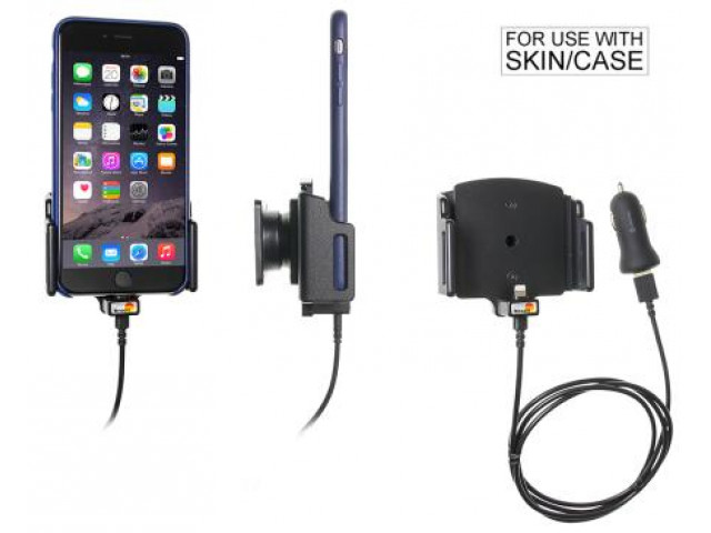 Apple iPhone 6Plus/ 6SPlus/ 7Plus/ 8Plus/ X/Xs/Xs Max Actieve verstelbare houder met 12V USB plug