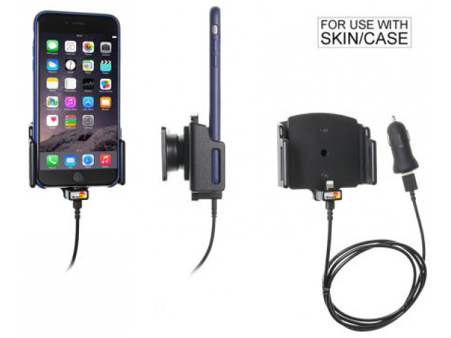 Apple iPhone 6Plus/ 6SPlus/ 7Plus/ 8Plus/ X /Xs/Xs Max Actieve verstelbare houder met 12V USB plug