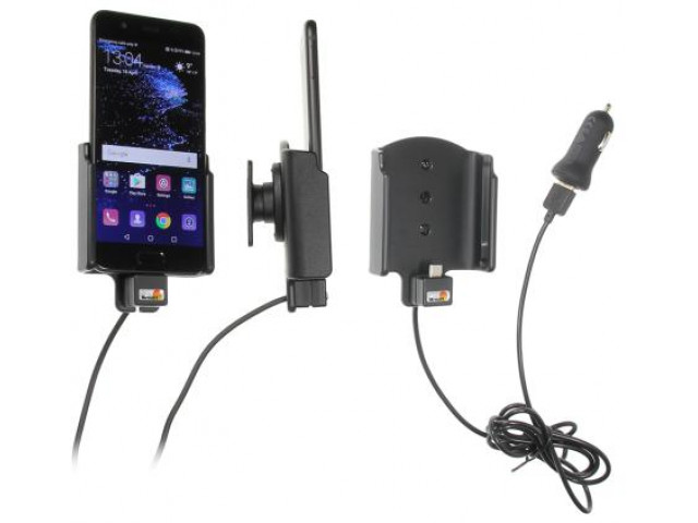 Huawei P10 Actieve houder met 12V USB plug