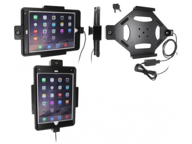 Apple iPad Air 2 Actieve houder met 12/24 V lader met swivel