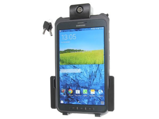 Samsung Galaxy Tab Active Passieve houder. Met slot en sleutel