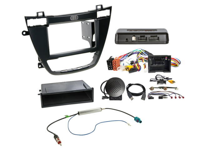 2-DIN Kit met aflegbakje Opel Insignia 11/2008-06/2013 i-dapter
