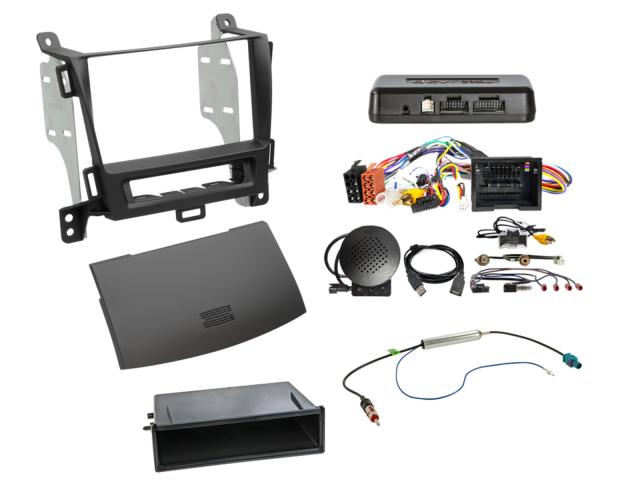 2-DIN Kit met aflegbakje Opel Zafira Tourer 2012-2016 i-dapter