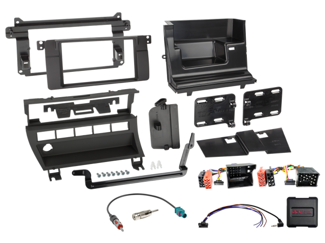 2-DIN Kit BMW 3series(E46) 07/1998-02/2007 SWC/antenna
