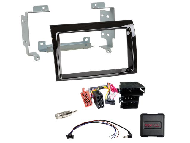 2-DIN Kit (Stuurwiel Interface) Fiat Ducato / Citroën Jumper / Peugeot Boxer 2006-> 