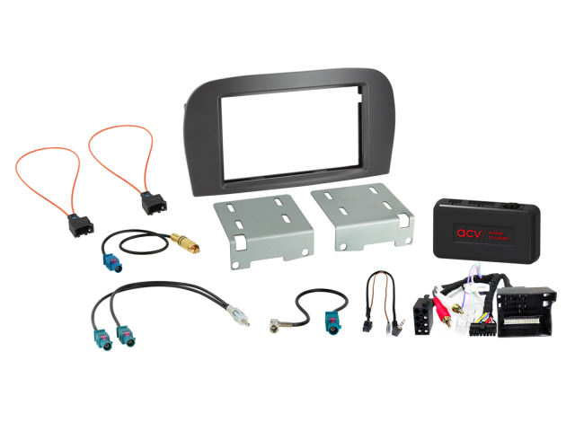 2-DIN-Kit Mercedes SL-Klasse (R230) 03/2006–12/2011
