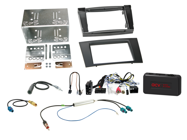 2-DIN-set Mercedes CLS (C219)/E-Klasse (W211)