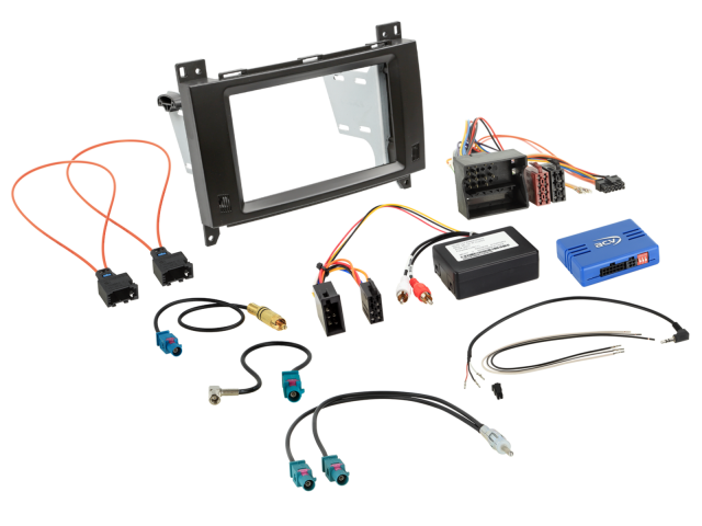 2-DIN Kit Diverse Mercedes Benz SWI/Analoog/Antenne 