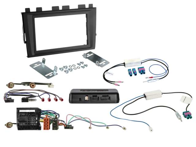 2-DIN Volkswagen Inbouw-KIT Volkswagen Polo/T6.1 2018 - 2023 voor MIB II systems en SWI