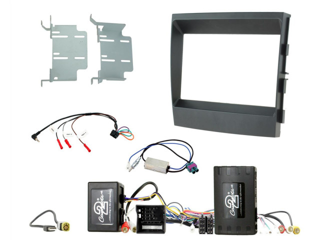 2-DIN Inbouw-KIT Porsche Panamera 2009-2016 Infoadapter/ Most versterker