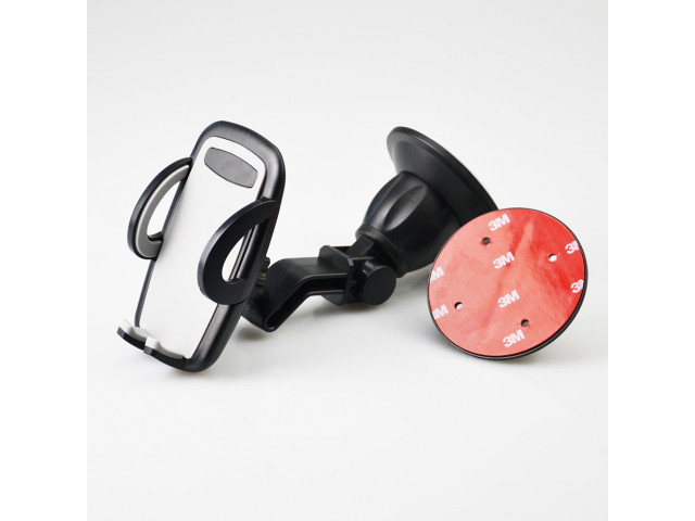 Fix2Car Gripper met zuignap geschikt voor apparaten met een breedte van 50 mm tot 95 mm