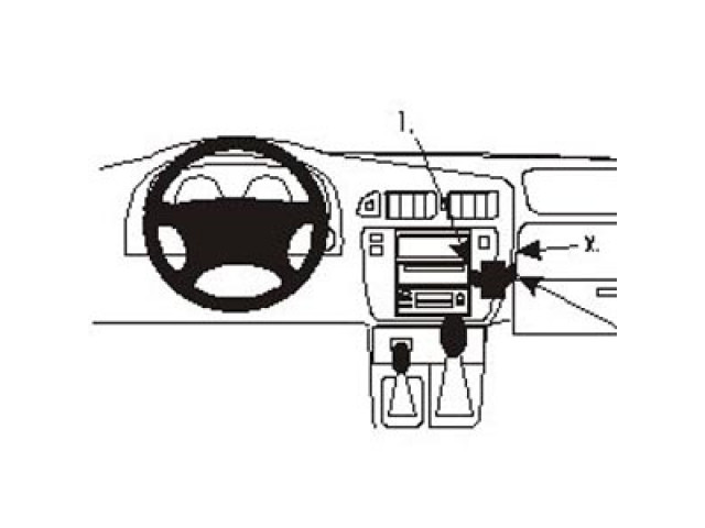 ProClip - Nissan Patrol 1998-2010 Angled mount