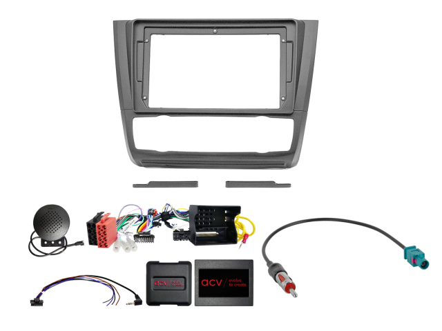 9" Kit BMW 1series 2007-2013 climatronic SWC/antenna/PDC