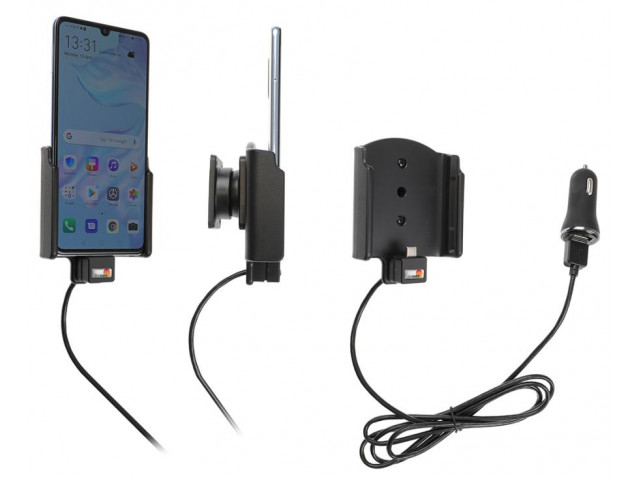 Huawei P30 Actieve houder met 12V USB plug