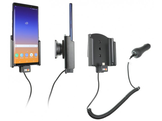 Samsung Galaxy Note 9 houder met 12/24V lader