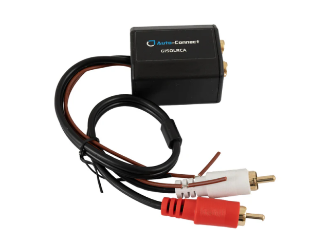 Auto-Connect Ground loop isolator, 2RCA-2RCA input