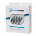 Auto-Connect Level 2 4-ch RCA cable 5,5m semi