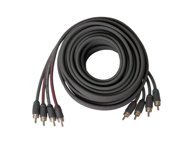 Auto-Connect Level 2 4-ch RCA cable 5,5m semi