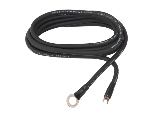 Auto-Connect Power cable CCA 10mm2 Term. 2.5M black Auto-Connect Power cable CCA 10mm2 Term. 2.5M black