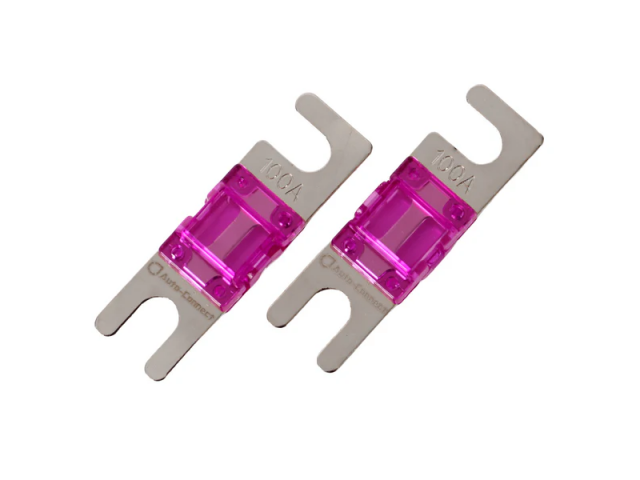 Auto-Connect Min ANL/AFS Fuse 100A 2pcs
